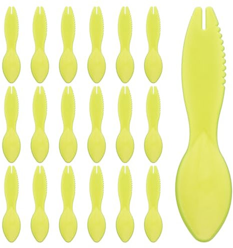 PRETYZOOM Skin Remover 20 Pezzi Cucchiai Da Cucina Cucchiai Da Frutta Cucchiai Da Scavo Facili Da Usare Design Ergonomico