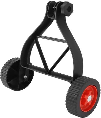 Ruota di Supporto del Trimme, Ruote Ausiliarie per Decespugliatore, Ruote di Supporto per Decespugliatore, Ruota per Tagliabordi da 25mm-28mm, Ruote per Decespugliatore Regolabili, per tosaerba