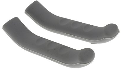 Pleayietoopiatiey Funda protectora para palanca de freno de bicicleta MTB, color gris