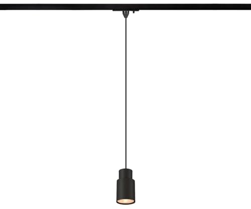 SLV PURI 2.0 Tube, 1~ Pendelleuchte, GU10, Pendellänge 200 cm, 1x max. 6 W, schwarz