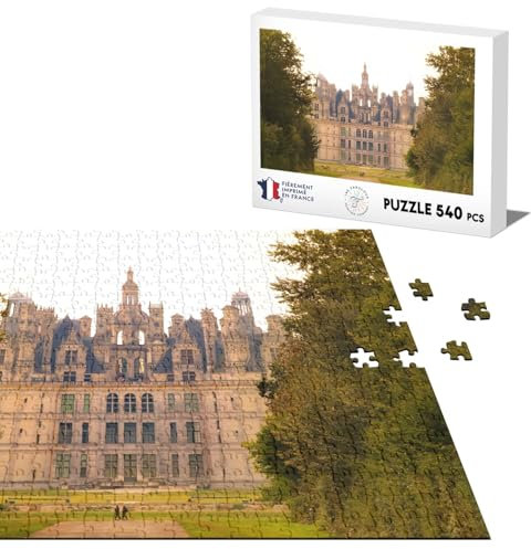 Klassisches Puzzle, 540 Teile, Schloss von Chambord Donjon Renaissance Schloss der Loire