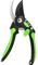 Tijeras de Podar jardín, s, Mango Ergonómico Negro y Verde, Cuchilla Curva de Acero