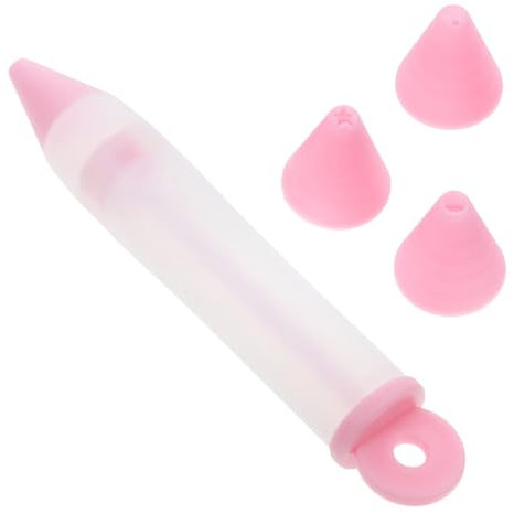 LIFKOME Pennarelli Per Decorare Torte in Silicone Resistente Kit Diverse Forme Di Ugelli Strumenti Per Scrivere e Disegnare Su Cibo Adatto Per Torte Biscotti e