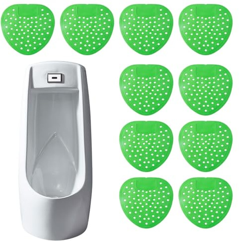 Mats de desodorantes urinarios - 10 piezas de filtro ecológico Mats de del