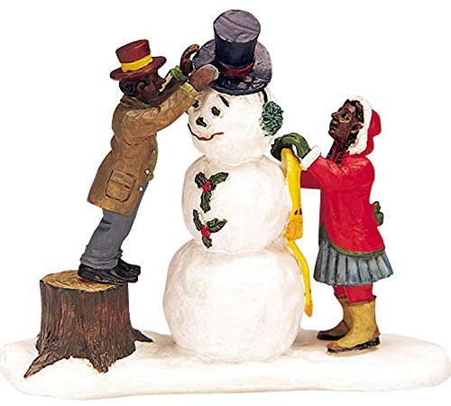 Lemax Caddington Village Dressing Mr. Snowman Figurine, #32732, Polyresin