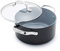 GreenPan Valencia Pro Cerámica Anodizada Dura Saludable Antiadherente 20cm / 3 Litros Olla con Tapa, Libre de PFAS, Inducción, Apta para Lavavajillas, Apta para Horno, Gris