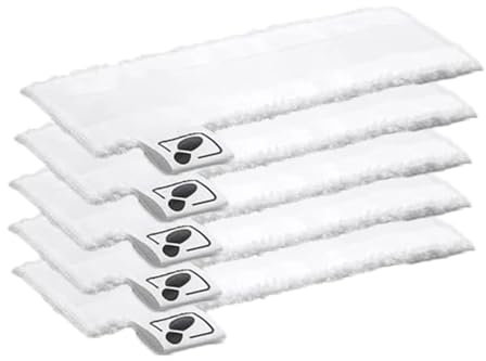 5PCS Microfibre Cloth Cover Pads Compatible For Karcher Easyfix SC2 SC3 SC4 SC5 Steam Cleaner