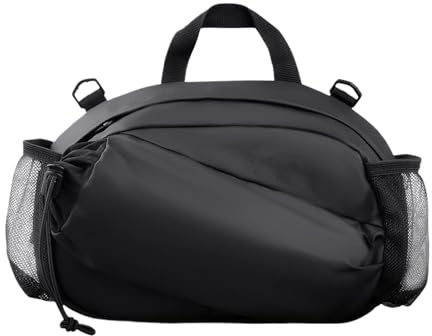 Patifirst Alforjas para Manillar De Bicicleta | Bolsa Frontal con Correa para Hombro | Accesorio Ciclista Impermeable Gran Capacidad para Viajes Ciclismo Carretera Montaña