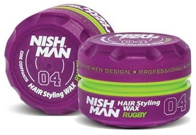 Nishman - 04 Rugby Styling Wax - 150 ml - Pomata per capelli