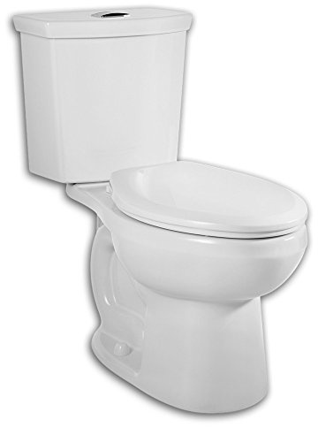American Standard 2886.216.020 H2Option Siphonic Dual Flush Right Height Elongated Two-Piece Toilet, White