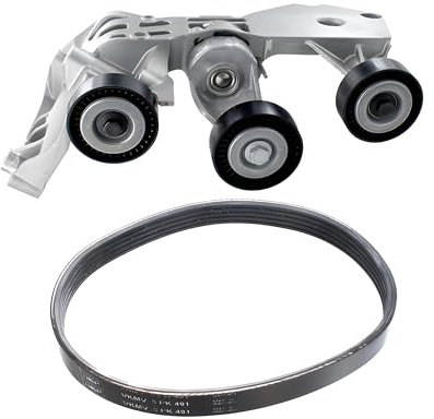 SKF Keilrippenriemen VKMA 38010 - Satz - Höhe 183 mm Länge 370 mm Breite 270 mm - OE Qualität | Kompatibel mit: MERCEDES-BENZ A-CLASS