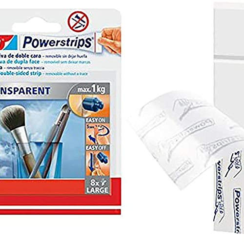 Tesa 948871 Pack de 8 Rubans adhésifs double-face