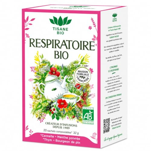 Romon Nature Tisane Respiratoire Bio 20 sachets