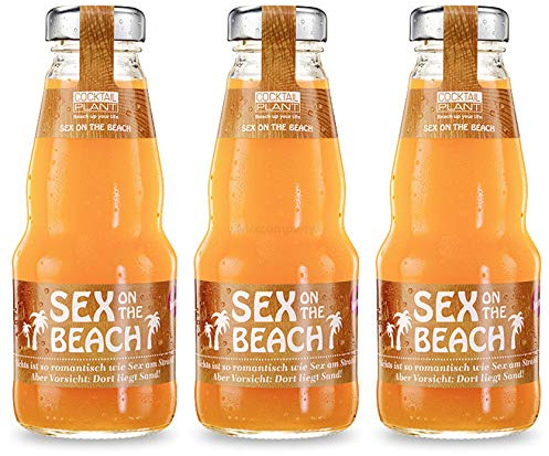 Cocktail Plant Sex on the Beach (10,1% Vol) 3x 0,2l = 0,6l - inkl. Pfand MEHRWEG- [Enthält Sulfite]