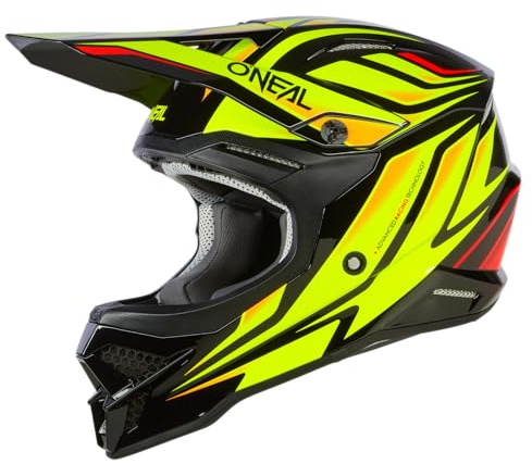 O'NEAL | Motocross-Helm | MX Enduro | ABS-Schale, Lüftungsöffnungen für optimale Kühlung | 3SRS Helmet Vertical V.23 | Erwachsene |