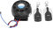 Weikeya de Alarma para Motocicleta,Dispositivo Antirrobo para Motocicleta Sonido Fuerte Universal 2 Control Remoto 12V 150m Alcance para Scooters Cabina Azul para Autos