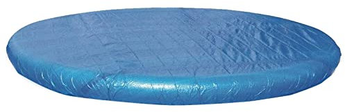MAHWTF wasserdichte 244cm Pool Abdeckplane Poolabdeckung Runde Pool Cover Poolabdeckplane Anti-UV Anti-Staub Schwimmbad Abdeckung für Aufblasbare Familienpool Frame Pool