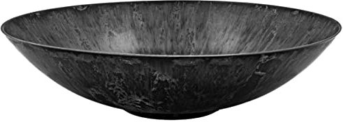 Blümelhuber Boho Deko Schale Grau Tisch Deko Dekoschale Anthrazit - Flur Deko Schale Tischdeko Hochzeit Deko