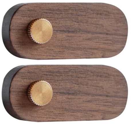 SEWACC 2st Preisschild Aus Holz Preisschildständer Aus Holz Preisschildbasis Aus Preisschildhalter Aus Holz Preisschild-displayhalter Ausstellungsregale Zeichen Klein Kupfer