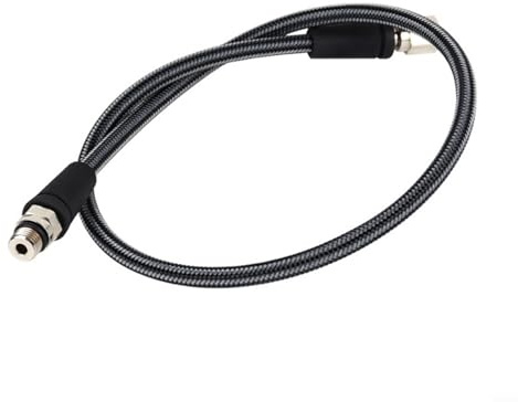 URPIZY Hochdruckschlauch, 300 bar, Tauchen für geflochtenen Hochdruckschlauch, Tauchschlauch, Tauchen flexibel, für geflochtenen Schlauchregler, Tauchzubehör (65 cm)