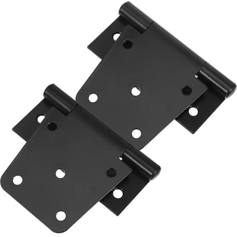UKCOCO 2stücke Selbstschließende Torscharniere Für Holzzaun-scheunentore Gartentor-scharniere Schuppen-hardware-scharniere Mit Montageschrauben