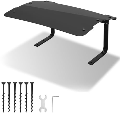 Vigevee Mähroboter Garage Überdachtes Carport für Mähroboter Dach, Garage für Mähroboter Rasenmäher Witterungsbeständig 73 x 57 x 40cm Material Metall+Kunststoff