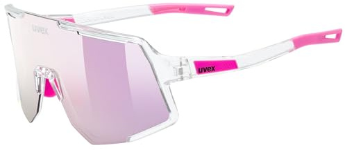 Uvex sequenze Sportbrille, clear/mir.pink, one size | 100% UVA-, -B, - C Schutz - beschlagfrei