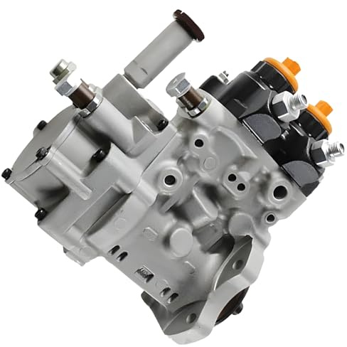 Texxparts 6217-71-1121 Pompe d'injection de carburant 6217-71-1120 compatible avec pelle Komatsu PC600-7 Chargeuse sur pneus WA500-3H Moteur SA6D140E