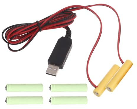Adaptateur d'alimentation USB pour éliminer les piles AAA 1,5 V 3 V 4,5 V 6 V pour AAA LR03