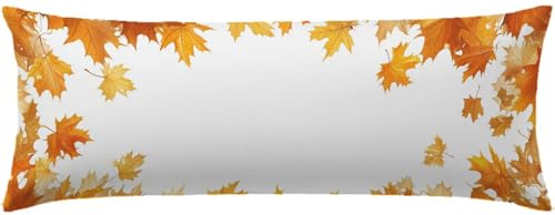 Beige Cuscino per Dormire Laterale 40x120 Cuscino Lungo per Dormire Lateralmente per Gravidanza e Sostenere la Maternità, Migliorare La Qualità Del Sonno, Federe Cuscini Letto Motivo Bruciato Q-736