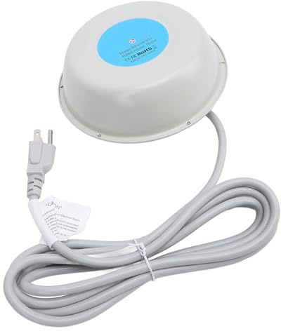 ariarly Floating Heater, 500W Safe Efficient Anti Bite Protection Pond De Icer, Pond Warmer with 3 Meter Cable, for Fish Pond