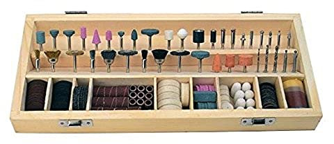 Mannesmann - M92568 – Set accessori per smerigliatrice multifunzione 200 pz.