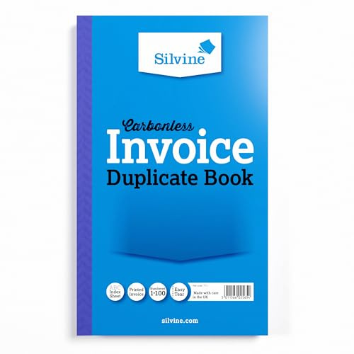 Silvine Bloc-notes factures Sans carbone (Import Royaume Uni)