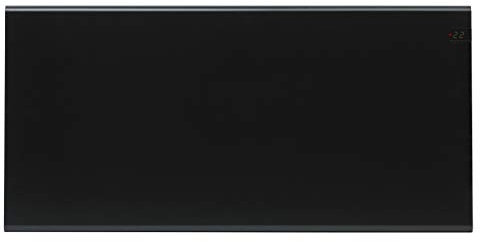 Adax Neo NP - Radiatore elettrico moderno | Termosifone Elettrico Basso Consumo | Termoconvettore elettrico | Altezza 370mm | Stufetta elettrica 1200W | KDT Nero | IP20