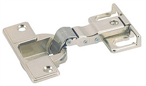 Hettich Topfs Stahl vernickelt mit Montageplatte D.35mm T.12,8mm 1 stück
