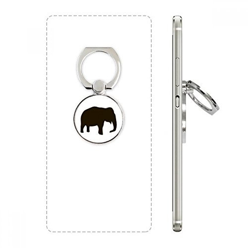 Black Elephant Cute Animal Portrayal Cell Phone Ring Stand Holder Bracket Universal Smartphones Support Gift
