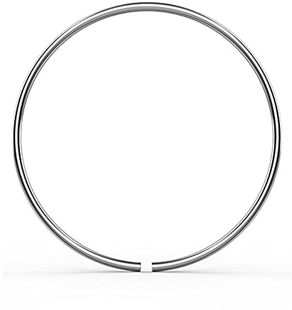 Monster Piercing Nasenring, 14 Karat Gold, 22 Gauge, nahtlos, durchgehend