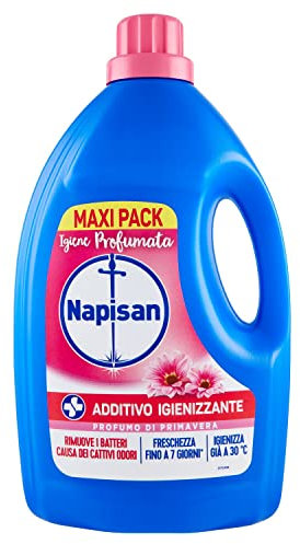Napisan Additivo Igienizzante Per Bucato, Profumo Primavera, 2.4L