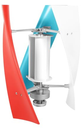 Vertikale Windrad Generator Windgenerator Windturbinen Generator mit Regler Wind Turbine 400W 12V 3 Klingen Vertikale mit Regler