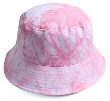 Daysskk Damen Faltbarer Sonnenhut Sommerhut UV Schutz Hut Damen Sommer Faltbar Fischerhut Damen Outdoor Rosa