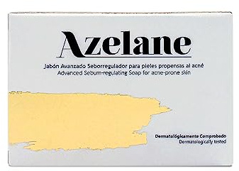 Azelane Gesichtsseife – Behandlung von Akne und Hyperpigmentierungsmarken, beseitigt Flecken, reduziert Pickel, Mitesser und Unvollkommenheiten, Salicylsäure, für Gesicht und Körper, tägliche