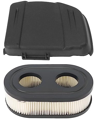 Jiawu Luftfilter-Kit 594106 594575, ABS-Luftfilterabdeckung und Patronenfilter-Ersatz, kompatibel mit Rasenmäher 650EXI 675EXI 675IS, Rasenmäher-Teilereiniger-Baugruppe