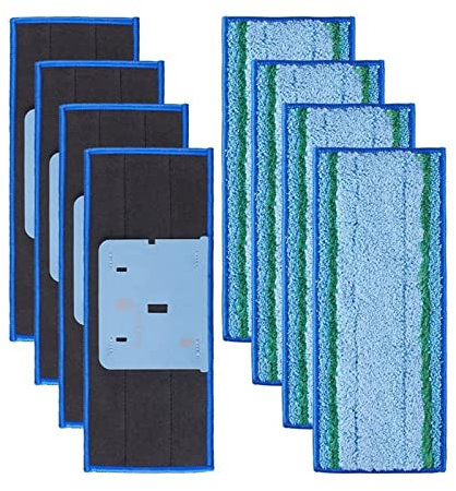 ORCOW Mop Pad Compatible Compatible With Irobot Braava Jet M6 Robot Mop Replacement Washable Mop Cloth Pads