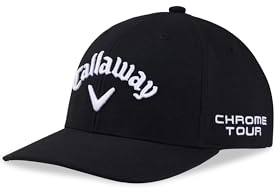 Callaway Golf Herren Tour Authentic Hat - Ai Smoke Verschluss, Schwarz, XL EU