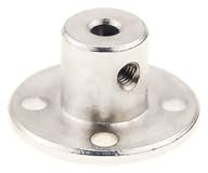 IOFIT 3mm/3.17mm/4mm/5mm/6mm/6.35mm/7mm/8mm/10mm/11mm/12mm/14mm Giunto a Flangia Rigida Giunto Motore Albero Guida Accoppiatore Connettore Motore (Size : 3mm)