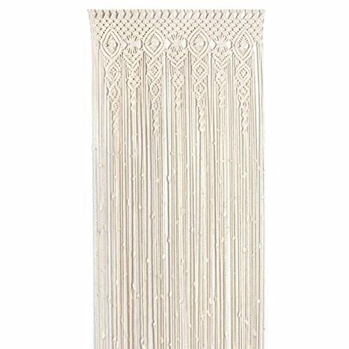 Kaxenig Makramee Wandbehang Tapisserie, Macrame Wandbehang Handgemachte Gewebte Makramee Raumteiler Makramee Vorhänge, Für Hochzeit Hintergrund Fenstervorhänge Home Wanddeko