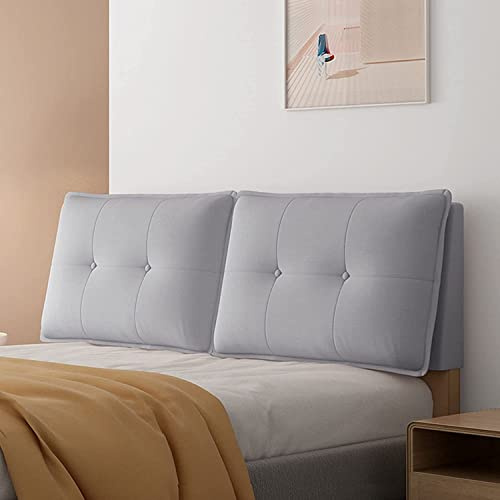 EHVYBDX King Size Headboard Cushion Bed Backrest Pillow Wall Pillow Lumbar Pad Upholstered Bench Cushion Removable Cover