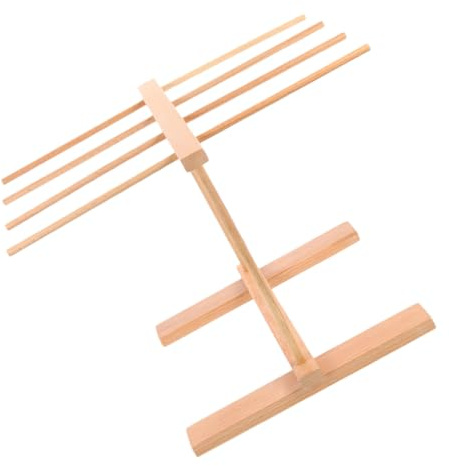 HOLIDYOYO Porte-pâtes Suspendu Inoxydable Séchoir à Nouilles Pour Cuisine Support Pratique Pour Spaghetti Et Pâtes Fraîches Facile à Utiliser Assembler