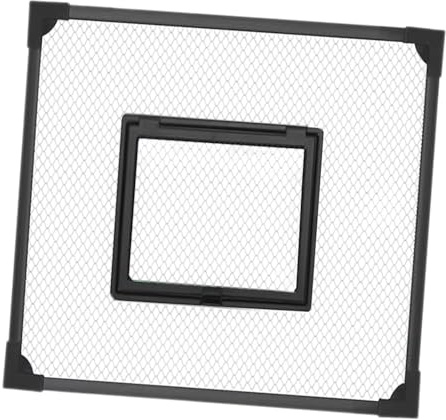 Baoblaze Copertura in Rete da 5 mm per Acquario, Multifunzionale, Resistente all'Usura, Professionale, Installazione Rapida, con Finestra di Alimentazione, 30 Cm X 30 Cm