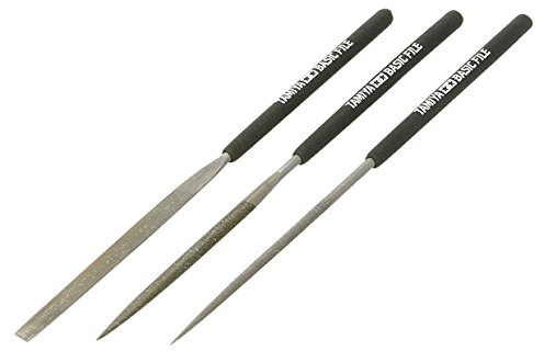 TAM74104 Tamiya Tools - Basic File Set - Smooth Double-Cut